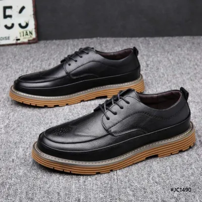 Genuine Leather Trend Lace Up Business Shoes